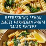 Lemon Basil Parmesan Pasta Salad Recipe