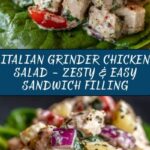 Italian Grinder Chicken Salad Recipe