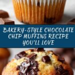 Bakery-Style Chocolate Chip Muffins Recipe