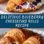 Blueberry Cheesecake Rolls Recipe