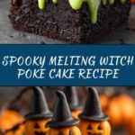 Melting Witch Poke Cake Recipe