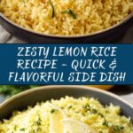 Easy and Delicious Lemon Rice Recipe