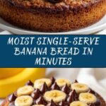 Single-Serve Banana Bread Recipe