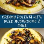 Polenta with Wild Mushrooms, Garlic, and Sage Recipe
