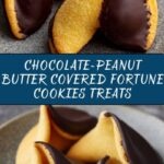 Chocolate-Peanut Butter Covered Fortune Cookies Recipe