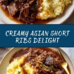 Asian-Inspired Creamy Braised Short Ribs Recipe