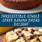 Single-Serve Banana Bread Recipe