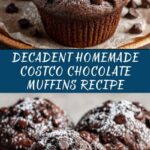 Costco Chocolate Muffins (Homemade Version!) Recipe