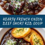 French Onion Beef Short Rib Soup Recipe