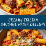 Creamy Italian Sausage Pasta Recipe