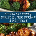 Honey Garlic Butter Shrimp & Broccoli Recipe