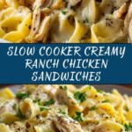 Crock Pot Ranch Chicken Sandwiches Recipe