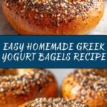 Easy Homemade Greek Yogurt Bagels Recipe