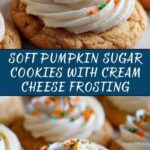 Pumpkin Sugar Cookies with Cream Cheese Frosting Recipe