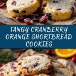 Cranberry Orange Shortbread Cookies Recipe