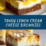Lemon Cream Cheese Brownies Recipe