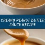 Creamy Peanut Butter Sauce Recipe