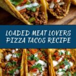 Meat Lovers Pizza Tacos Recipe