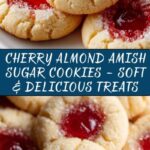 Cherry Almond Amish Sugar Cookies Recipe