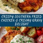 Southern Fried Chicken with Creamy Gravy Recipe