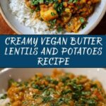 Vegan Butter Lentils and Potatoes Recipe