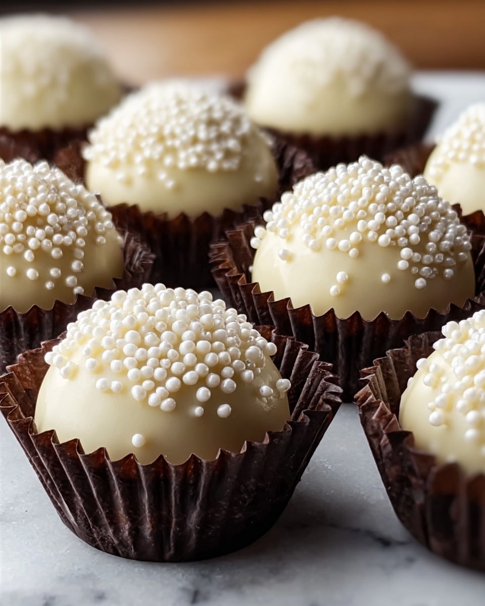 White Chocolate Brigadeiros Recipe - Recipe Image