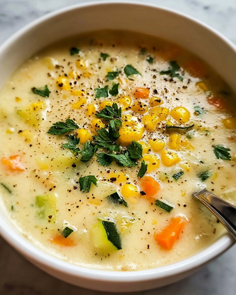 Zucchini Corn Chowder Recipe - Recipe Image