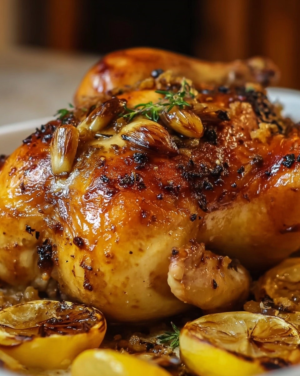 Honey Lemon Roast Chicken Recipe - Recipe Image