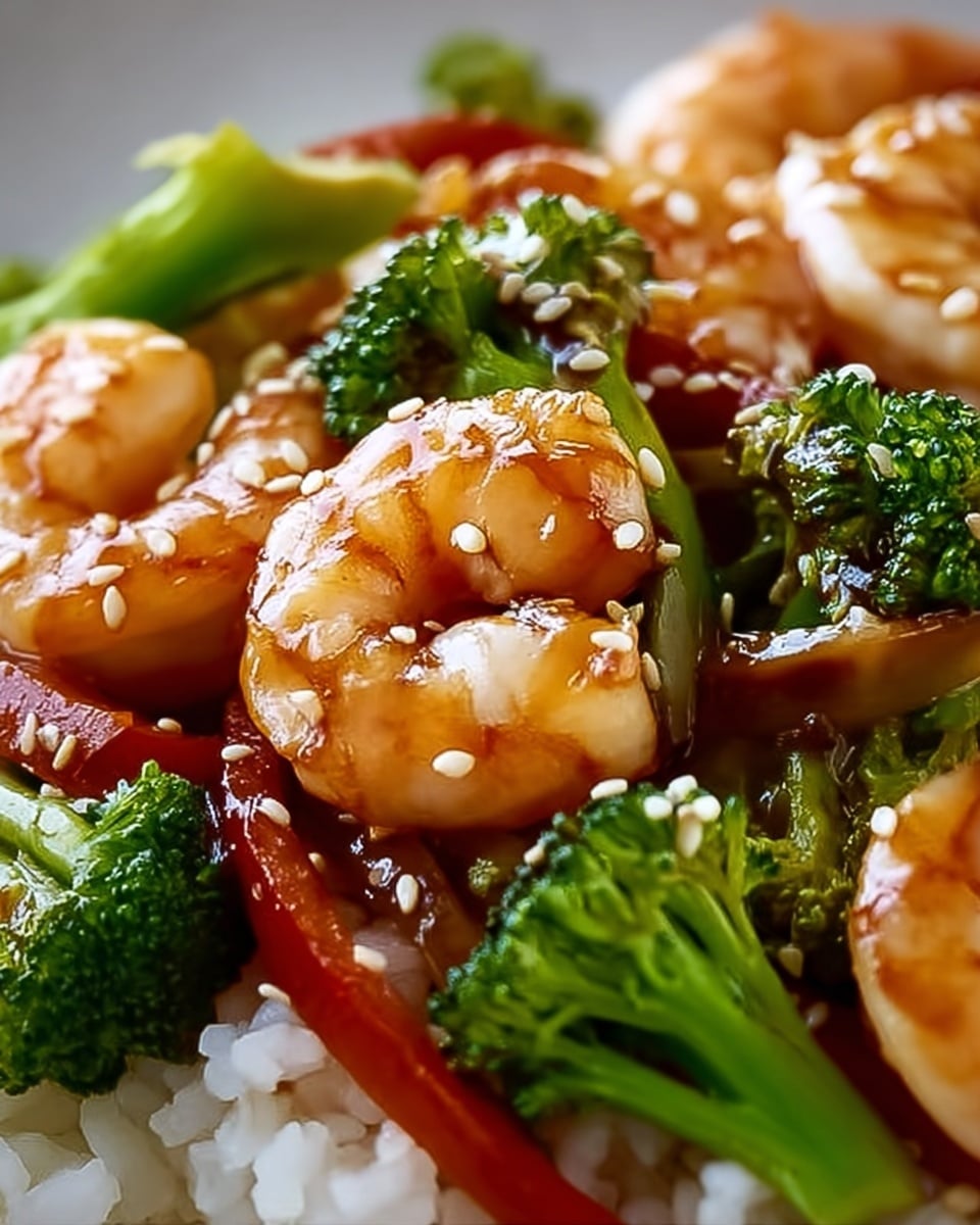 Broccoli Shrimp Stir Fry Recipe - Recipe Image