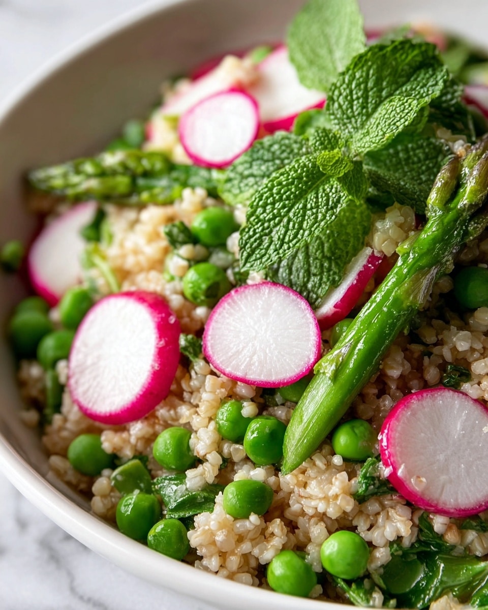 Spring Asparagus and Grain Salad Recipe - Recipe Image