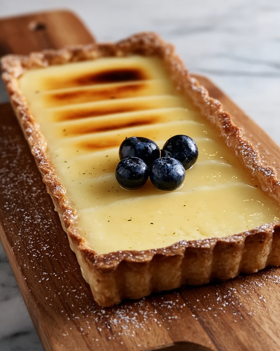 Vanilla Bean Custard Tart Recipe - Recipe Image