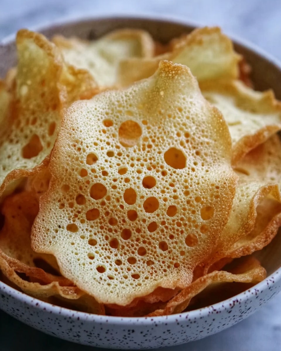 Crispy Lotus Root Chips (Renkon Chips) Recipe - Recipe Image