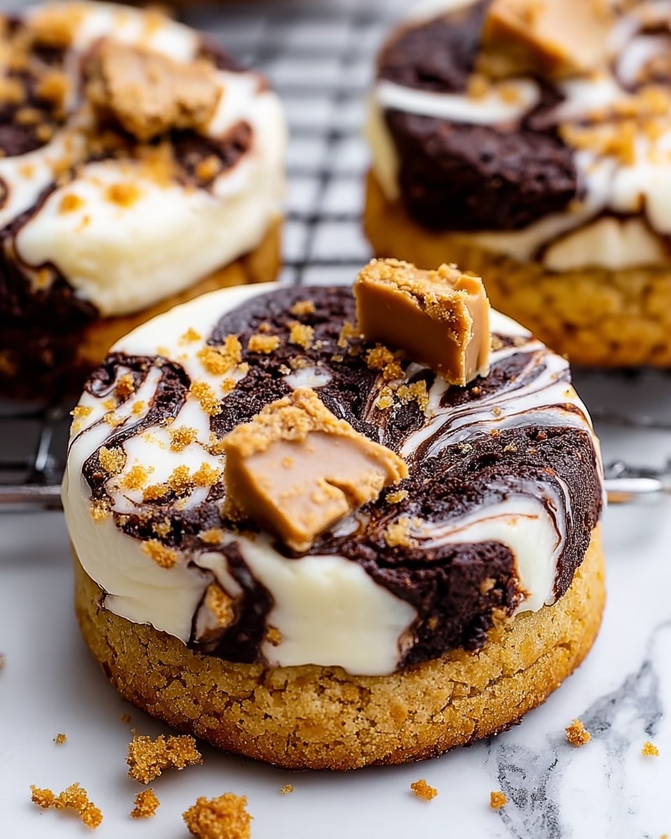 Toasted Milk Marble Cookies Recipe - Recipe Image