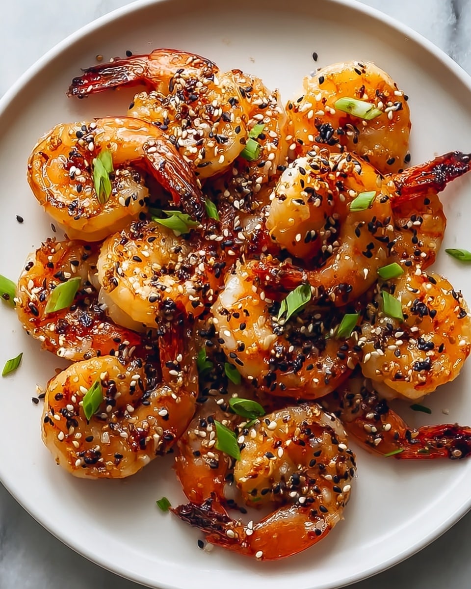 Sweet & Spicy Gochujang Shrimp Recipe - Recipe Image