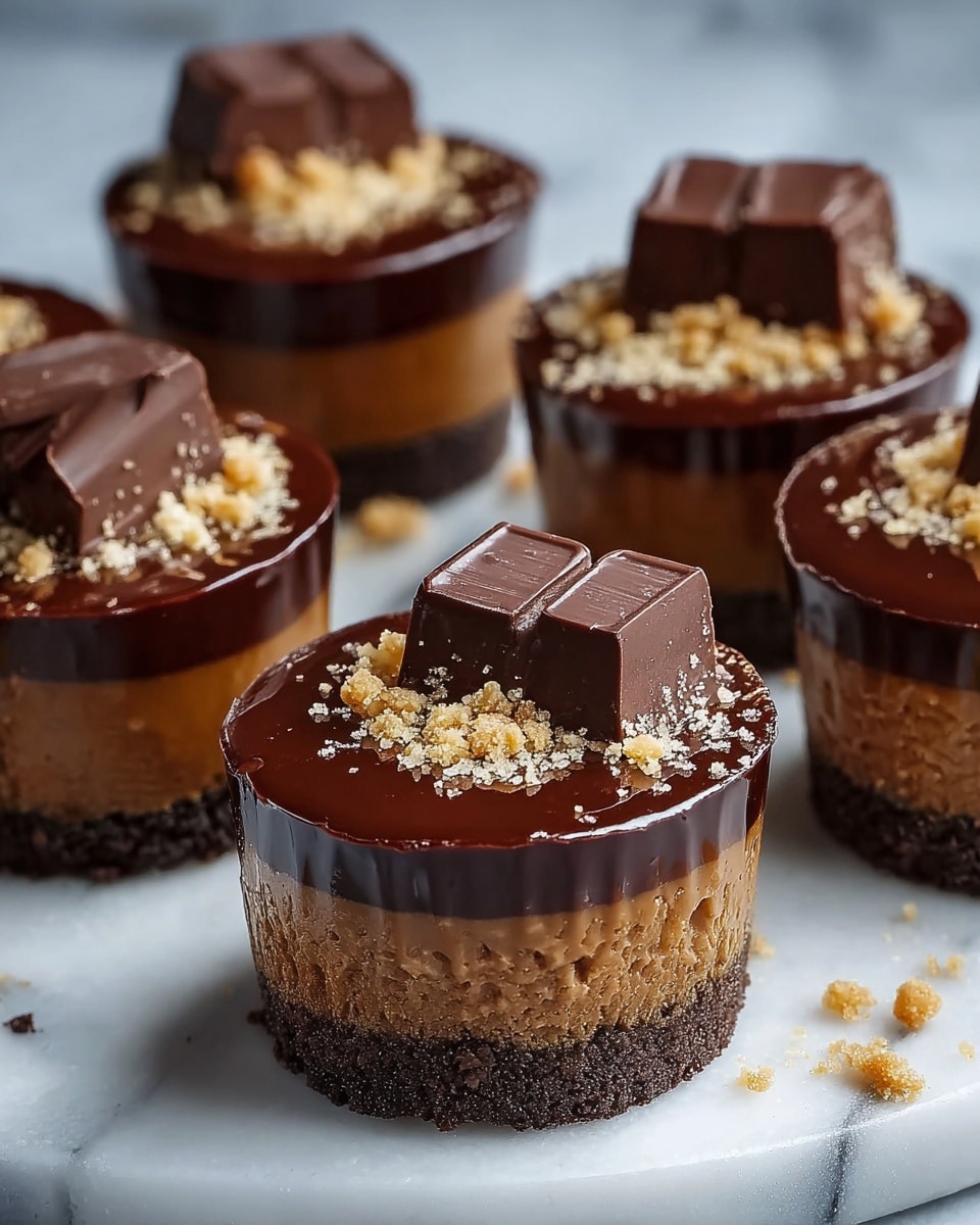 Healthy Twix Cups Recipe - Recipe Image