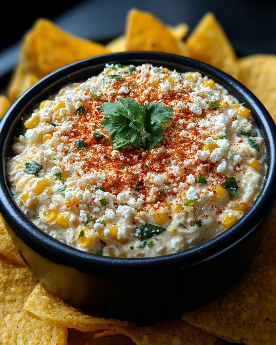Elote Dip – Creamy Mexican Street Corn Dip Recipe - Recipe Image