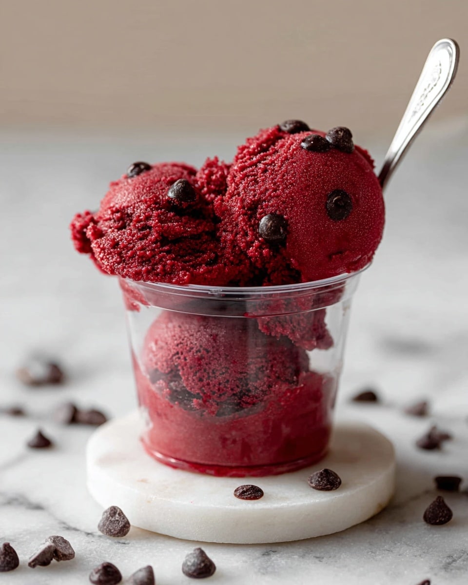 Edible Red Velvet Cookie Dough: A Deliciously Safe Treat Recipe - Recipe Image