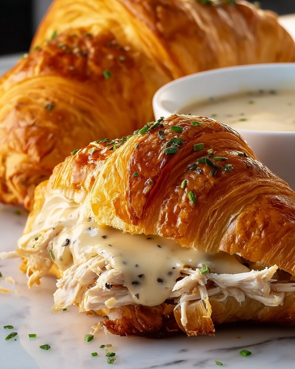 Chicken Stuffed Crescent Rolls Recipe - Recipe Image