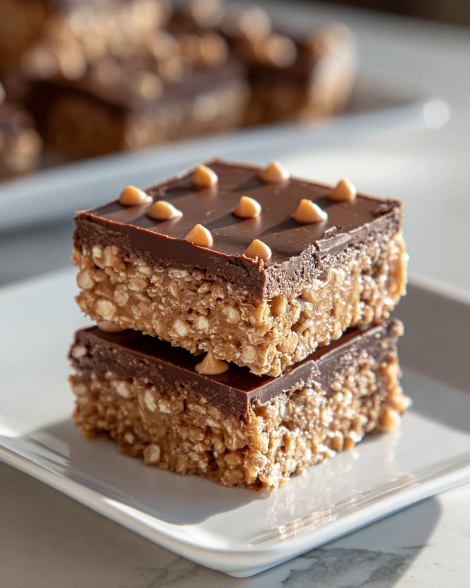 Homemade Crunch Bars Recipe - Recipe Image