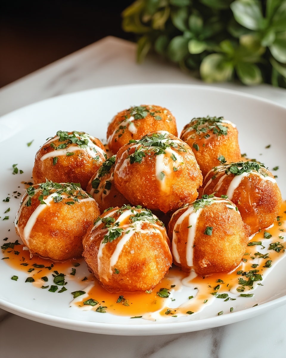 Buffalo Chicken Meatballs Recipe - Recipe Image