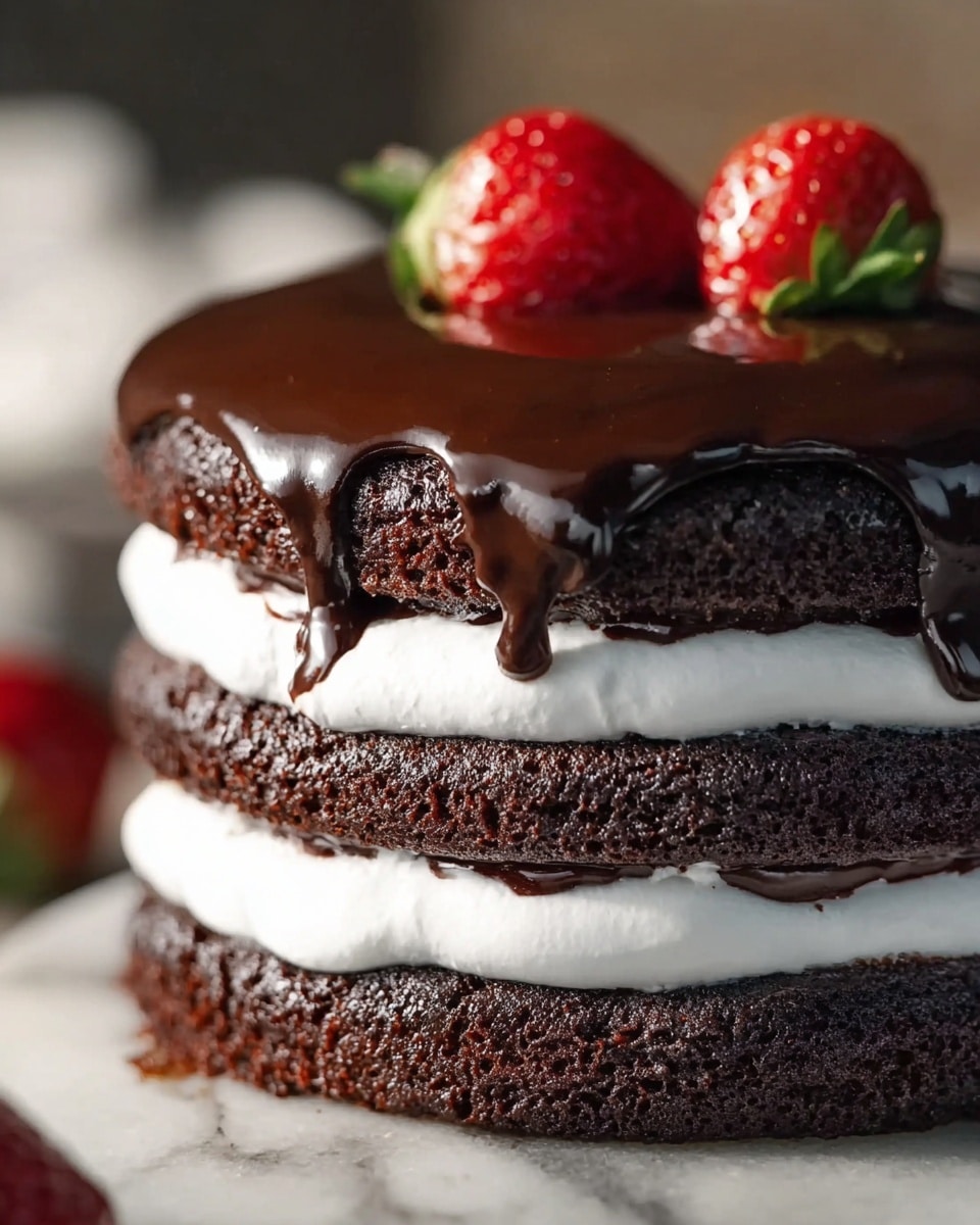 Mini Brownie Cake Recipe - Recipe Image