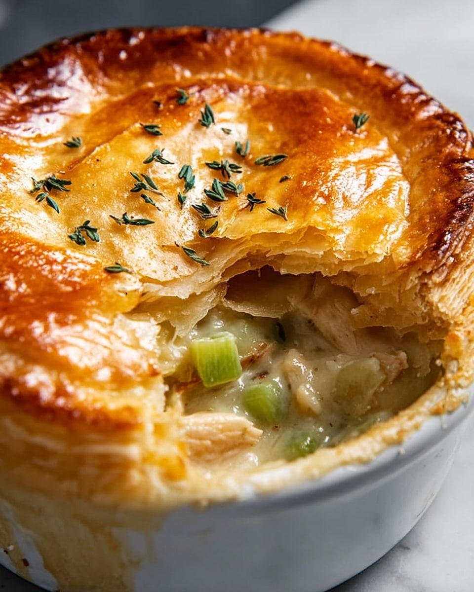 Chicken and Leek Pie Recipe - Recipe Image