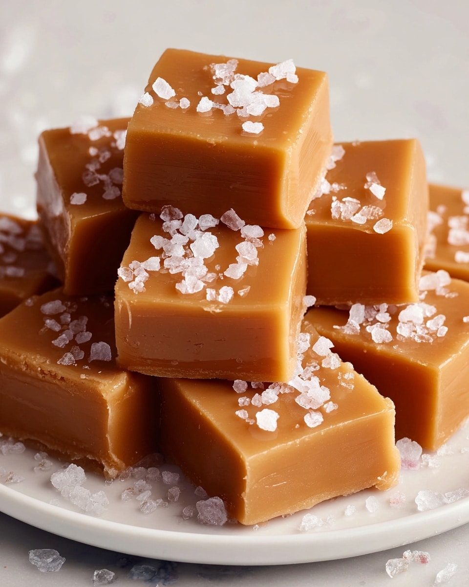 Salted Caramel Fudge Recipe - Recipe Image