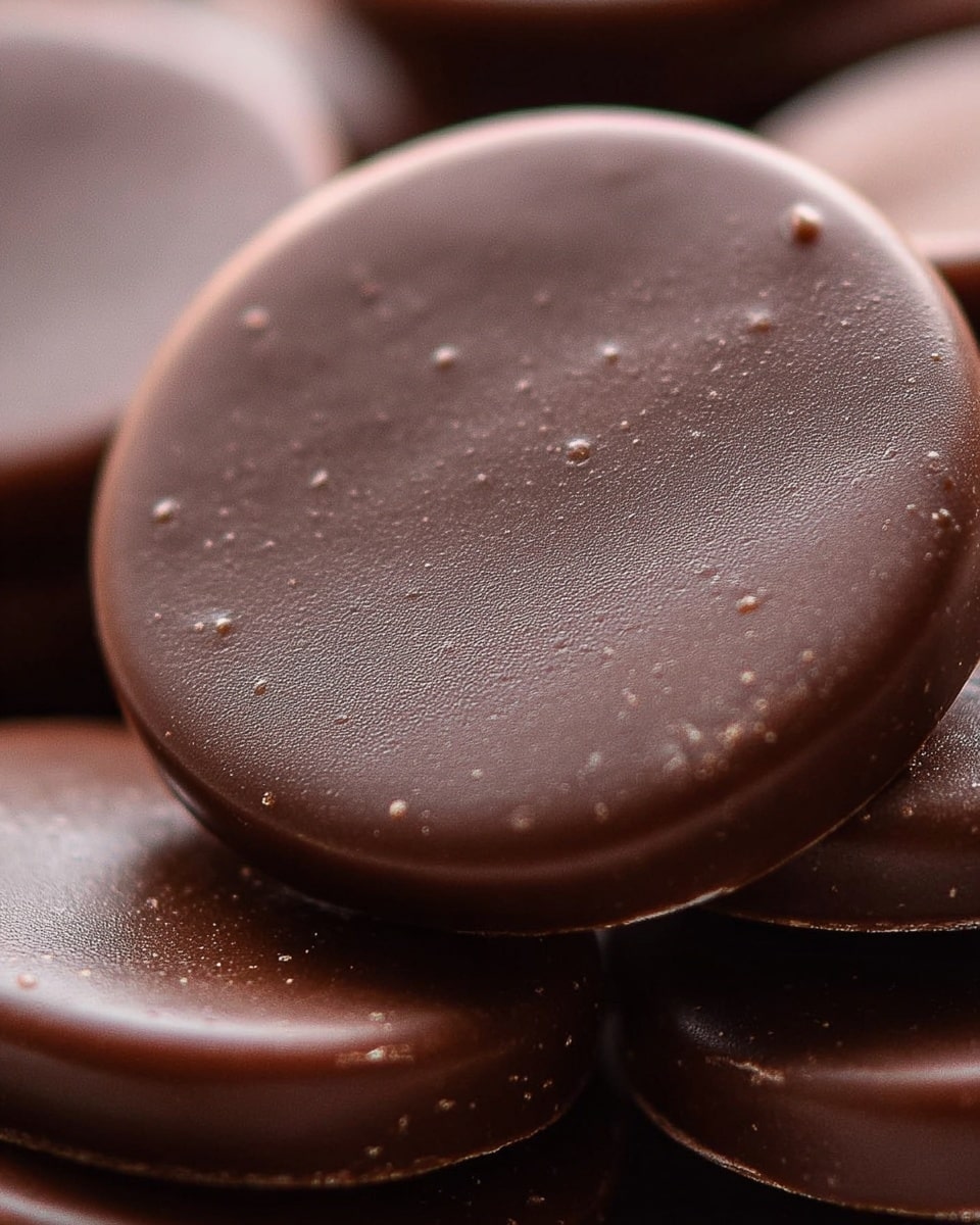 Perfect Homemade Thin Mint Cookies Recipe - Recipe Image