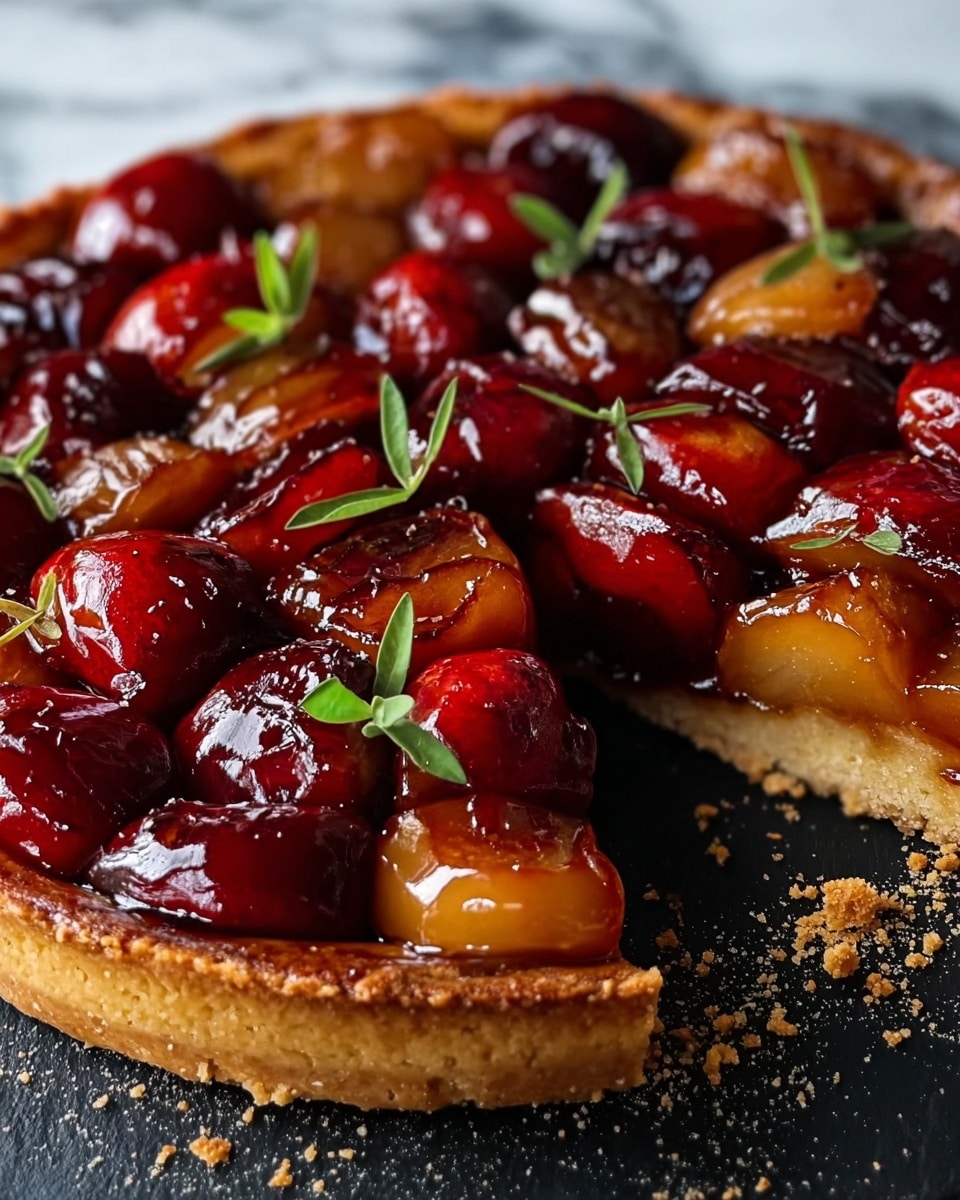 Maple-Apple Tarte Tatin Recipe - Recipe Image