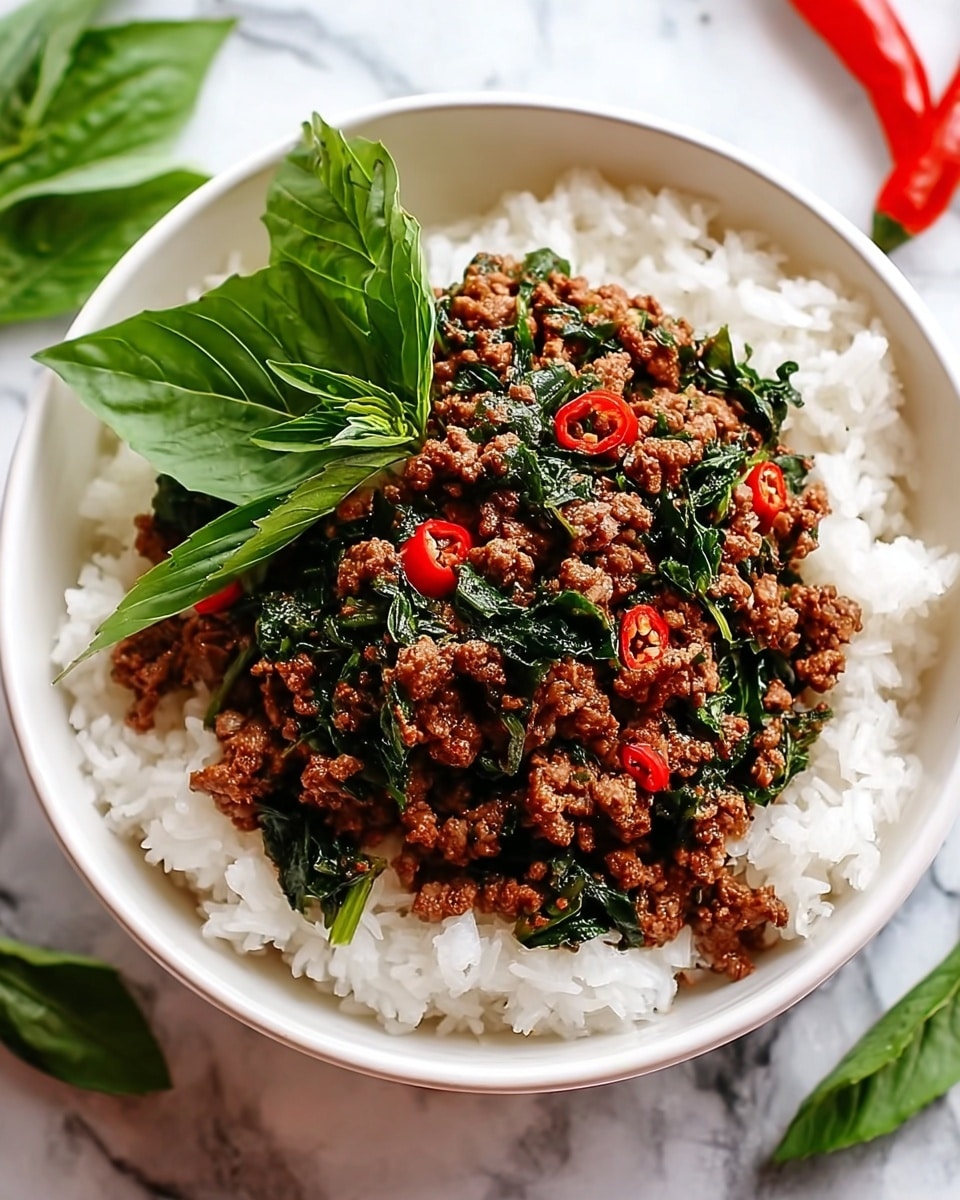 Thai Basil Chicken Recipe - Recipe Image
