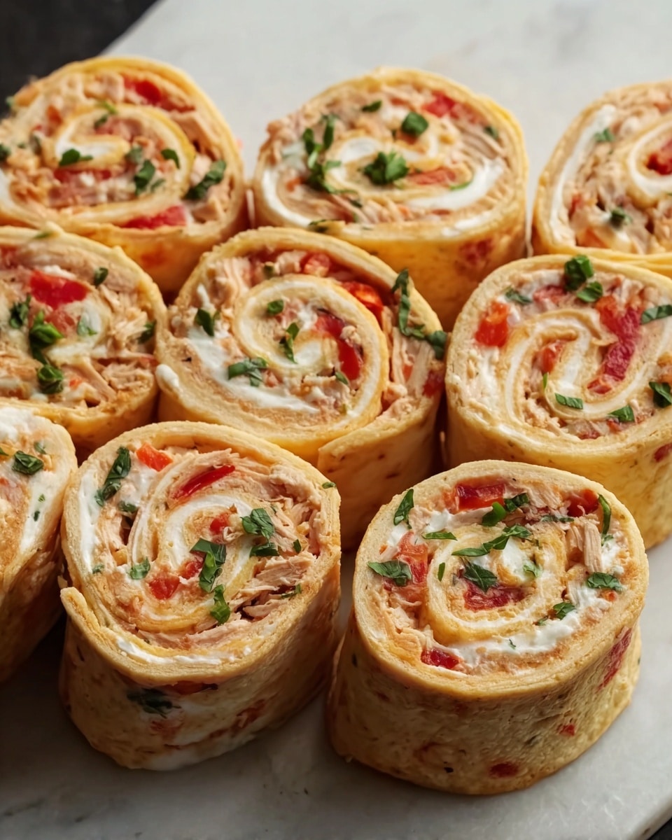 Mexican Chicken Pinwheels Recipe - Recipe Image