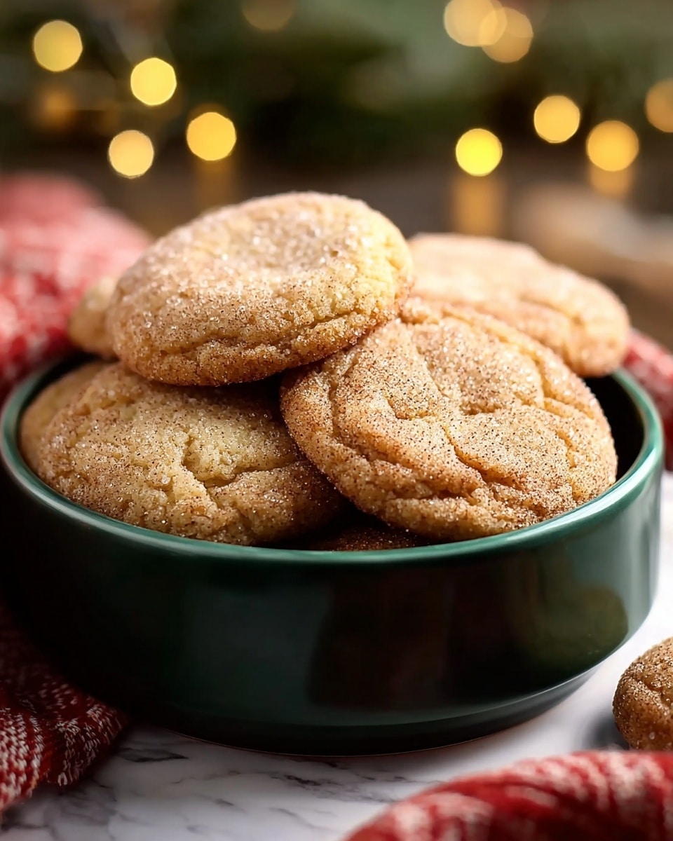 Christmas Snickerdoodles Recipe - Recipe Image