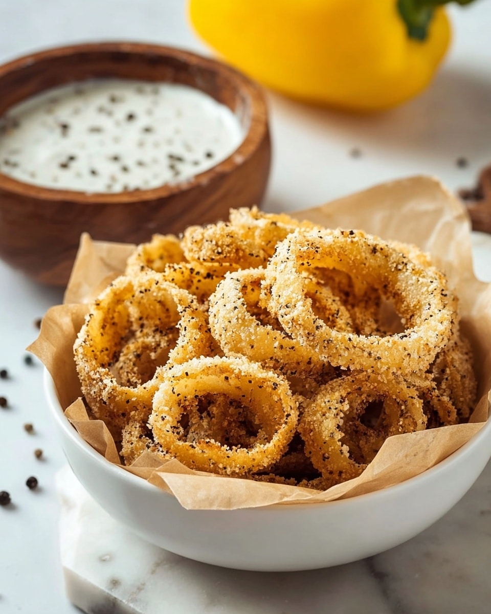 Crispy Air Fryer Banana Pepper Coins Recipe - Recipe Image