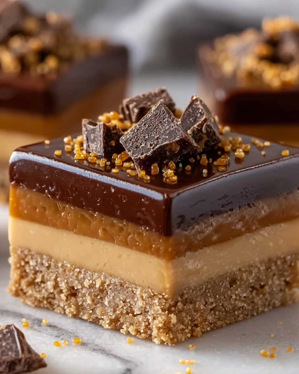 No-Bake Toffee Pudding Slice Recipe - Recipe Image
